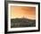 San Gimignano at Sunset, Siena Province, Tuscany, Italy, Europe-Sergio Pitamitz-Framed Photographic Print