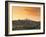 San Gimignano at Sunset, Siena Province, Tuscany, Italy, Europe-Sergio Pitamitz-Framed Photographic Print