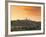 San Gimignano at Sunset, Siena Province, Tuscany, Italy, Europe-Sergio Pitamitz-Framed Photographic Print