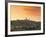 San Gimignano at Sunset, Siena Province, Tuscany, Italy, Europe-Sergio Pitamitz-Framed Photographic Print