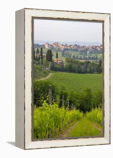 San Gimignano. Tuscany, Italy-Tom Norring-Framed Premier Image Canvas