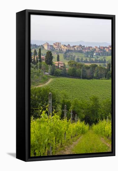 San Gimignano. Tuscany, Italy-Tom Norring-Framed Premier Image Canvas