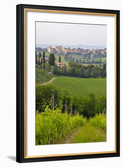 San Gimignano. Tuscany, Italy-Tom Norring-Framed Photographic Print