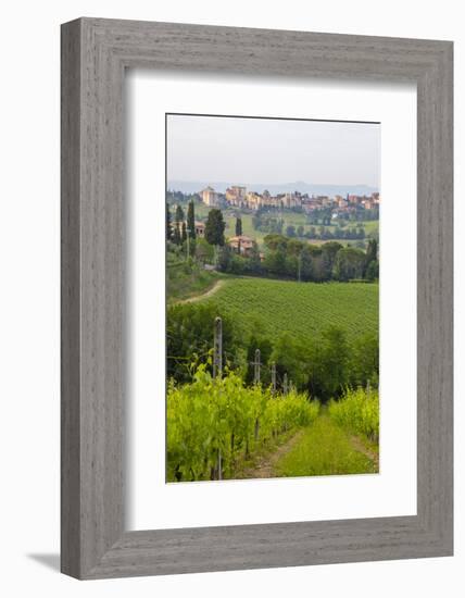 San Gimignano. Tuscany, Italy-Tom Norring-Framed Photographic Print