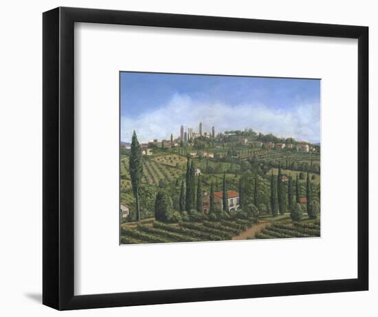 San Gimignano Tuscany-Richard Harpum-Framed Art Print