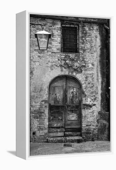 San Giminiano Door-Moises Levy-Framed Premier Image Canvas