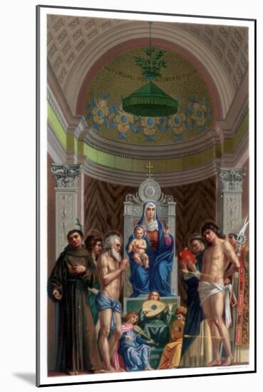 San Giobbe Altarpiece, C1478-Franz Kellerhoven-Mounted Giclee Print