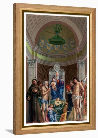 San Giobbe Altarpiece, C1478-Franz Kellerhoven-Framed Premier Image Canvas