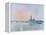 San Giorgio Maggiore from the Dogana, 1819-J. M. W. Turner-Framed Premier Image Canvas