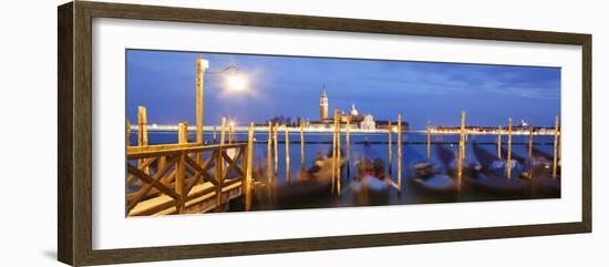 San Giorgio Maggiore in the Distance, Venice, UNESCO World Heritage Site, Veneto, Italy, Europe-Angelo Cavalli-Framed Photographic Print