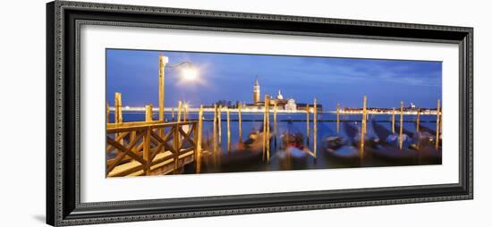 San Giorgio Maggiore in the Distance, Venice, UNESCO World Heritage Site, Veneto, Italy, Europe-Angelo Cavalli-Framed Photographic Print