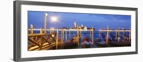 San Giorgio Maggiore in the Distance, Venice, UNESCO World Heritage Site, Veneto, Italy, Europe-Angelo Cavalli-Framed Photographic Print