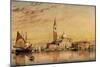 San Giorgio Maggiore, Venice, 1857-Edward William Cooke-Mounted Giclee Print