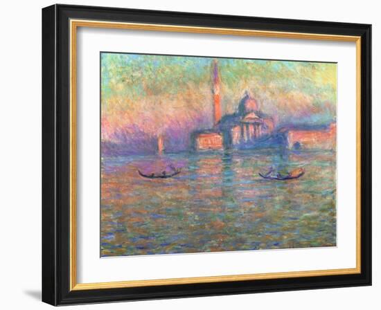 San Giorgio Maggiore, Venice, 1908-Claude Monet-Framed Giclee Print