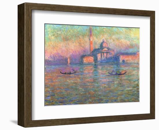 San Giorgio Maggiore, Venice, 1908-Claude Monet-Framed Giclee Print