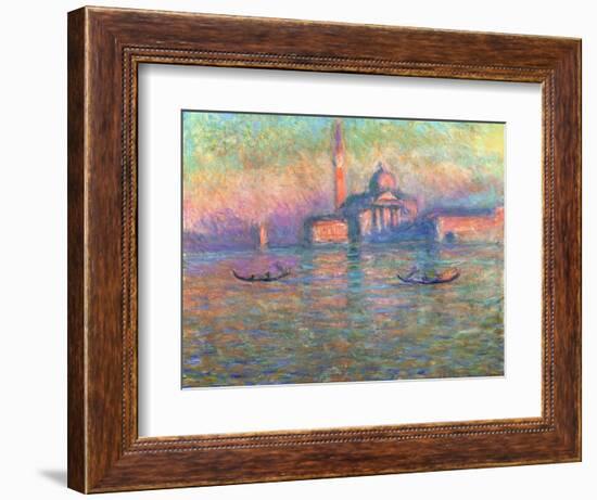 San Giorgio Maggiore, Venice, 1908-Claude Monet-Framed Giclee Print