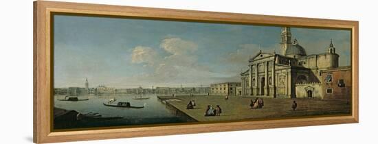 San Giorgio Maggiore, Venice-Canaletto-Framed Premier Image Canvas