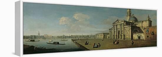 San Giorgio Maggiore, Venice-Canaletto-Framed Premier Image Canvas