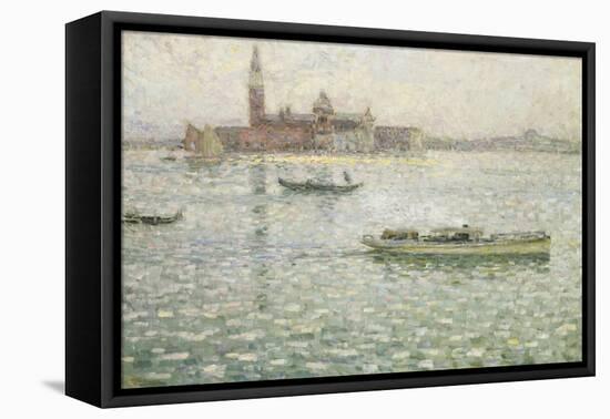 San Giorgio Maggiore, Venice-Henri Eugene Augustin Le Sidaner-Framed Premier Image Canvas