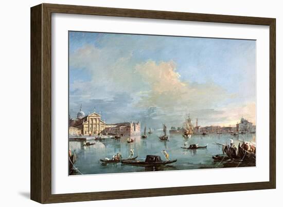 San Giorgio Maggiore-Francesco Guardi-Framed Giclee Print