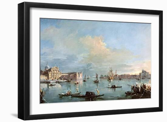 San Giorgio Maggiore-Francesco Guardi-Framed Giclee Print