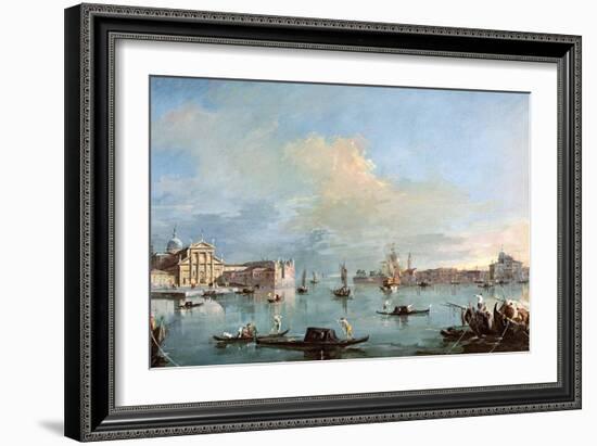 San Giorgio Maggiore-Francesco Guardi-Framed Giclee Print