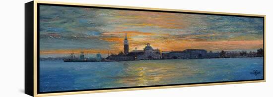 San Giorgio, Venice Lagoon, 2008-Trevor Neal-Framed Premier Image Canvas