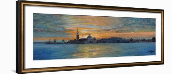 San Giorgio, Venice Lagoon, 2008-Trevor Neal-Framed Giclee Print