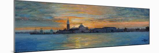 San Giorgio, Venice Lagoon, 2008-Trevor Neal-Mounted Giclee Print