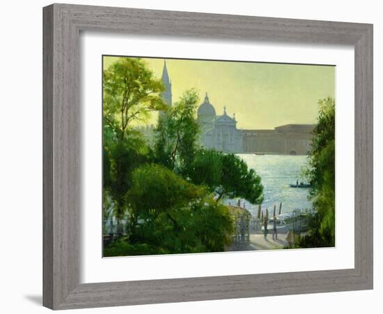 San Giorgio, Venice-Timothy Easton-Framed Giclee Print