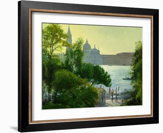 San Giorgio, Venice-Timothy Easton-Framed Giclee Print