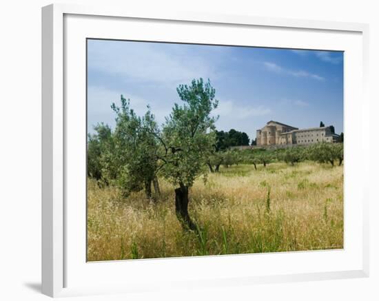 San Giovanni in Venere Abbey, Abruzzo, Italy-Walter Bibikow-Framed Photographic Print