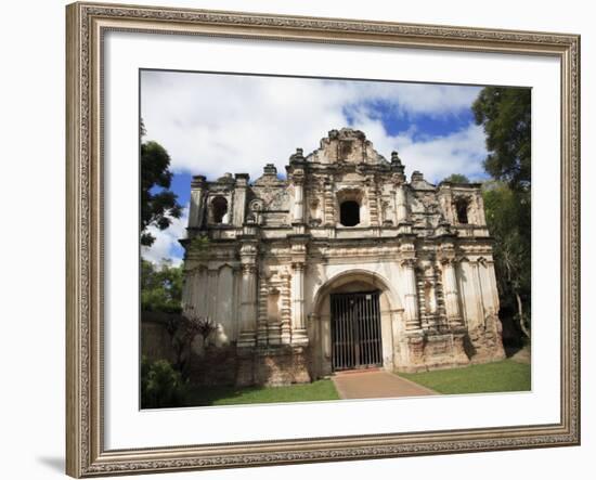 San Jose El Viejo, Chapel Facade, Colonial Ruins, Antigua, Guatemala-Wendy Connett-Framed Photographic Print