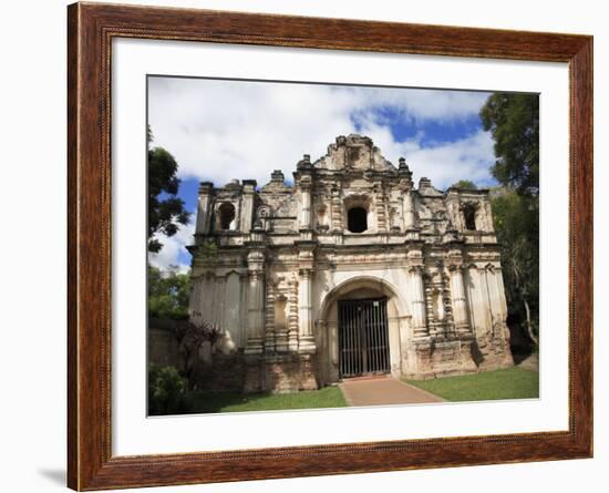 San Jose El Viejo, Chapel Facade, Colonial Ruins, Antigua, Guatemala-Wendy Connett-Framed Photographic Print