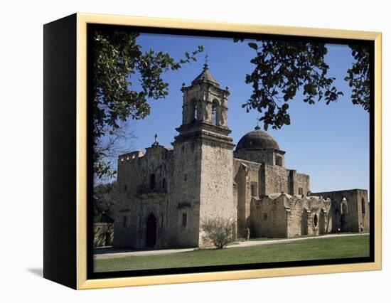 San Jose Mission, San Antonio, Texas, USA-Charles Bowman-Framed Premier Image Canvas