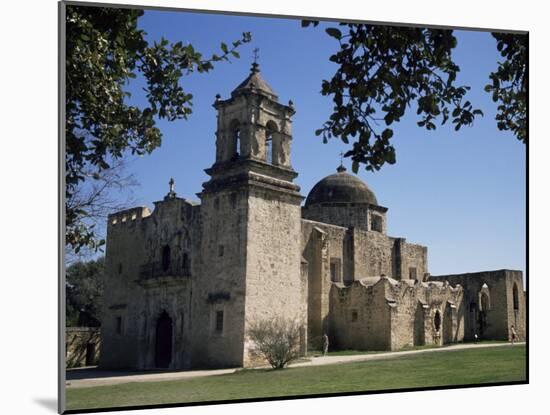 San Jose Mission, San Antonio, Texas, USA-Charles Bowman-Mounted Photographic Print