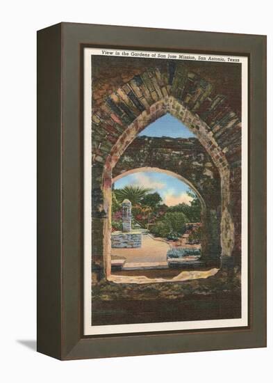 San Jose Mission, San Antonio, Texas-null-Framed Stretched Canvas