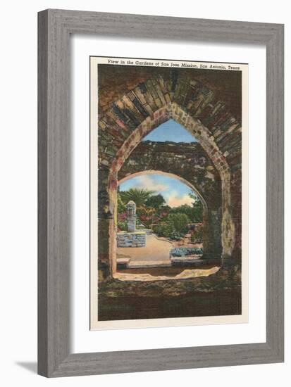 San Jose Mission, San Antonio, Texas-null-Framed Art Print