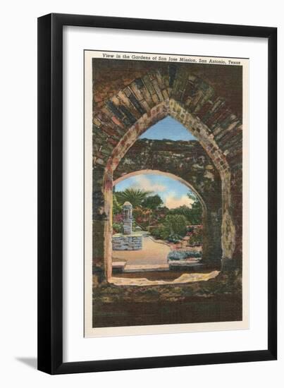 San Jose Mission, San Antonio, Texas-null-Framed Art Print