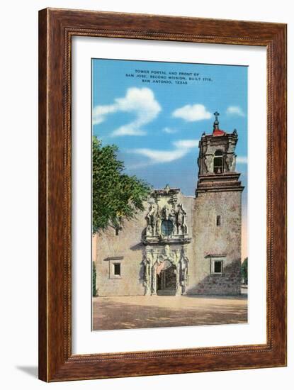 San Jose Mission, San Antonio, Texas-null-Framed Art Print