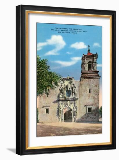 San Jose Mission, San Antonio, Texas-null-Framed Art Print