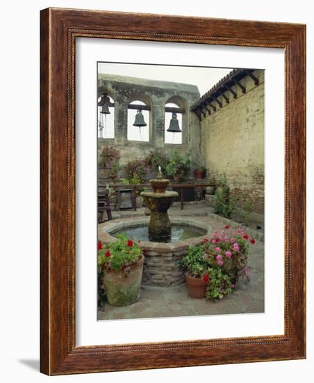 San Juan Capistrano Mission, California, United States of America, North America-Harding Robert-Framed Photographic Print