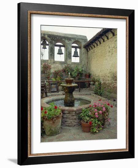 San Juan Capistrano Mission, California, United States of America, North America-Harding Robert-Framed Photographic Print