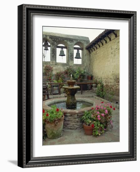 San Juan Capistrano Mission, California, United States of America, North America-Harding Robert-Framed Photographic Print