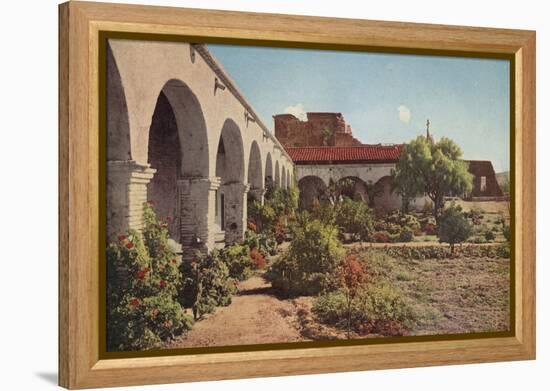 San Juan Capistrano Mission, California-American Photographer-Framed Premier Image Canvas