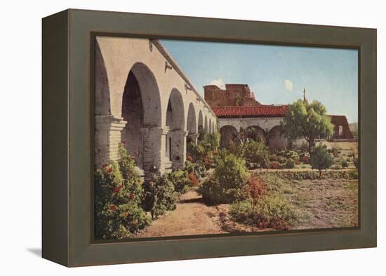 San Juan Capistrano Mission, California-American Photographer-Framed Premier Image Canvas