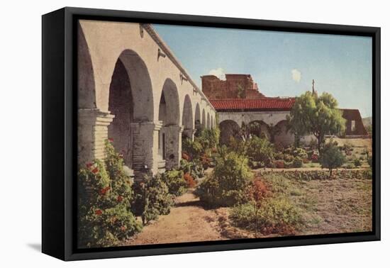 San Juan Capistrano Mission, California-American Photographer-Framed Premier Image Canvas