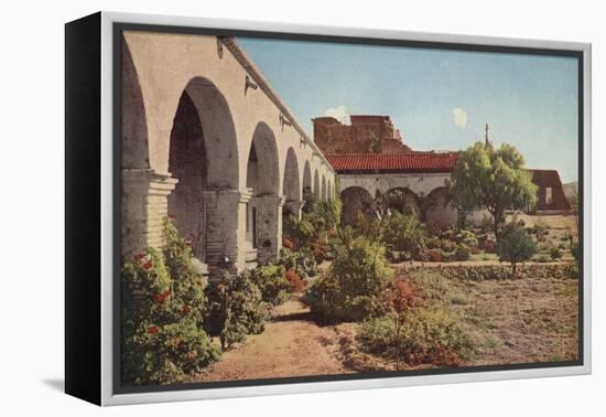 San Juan Capistrano Mission, California-American Photographer-Framed Premier Image Canvas