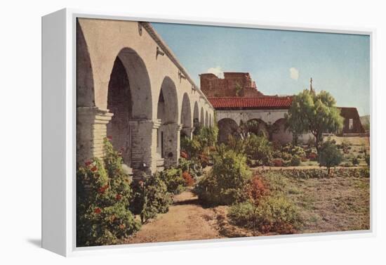 San Juan Capistrano Mission, California-American Photographer-Framed Premier Image Canvas