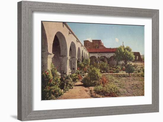 San Juan Capistrano Mission, California-American Photographer-Framed Photographic Print